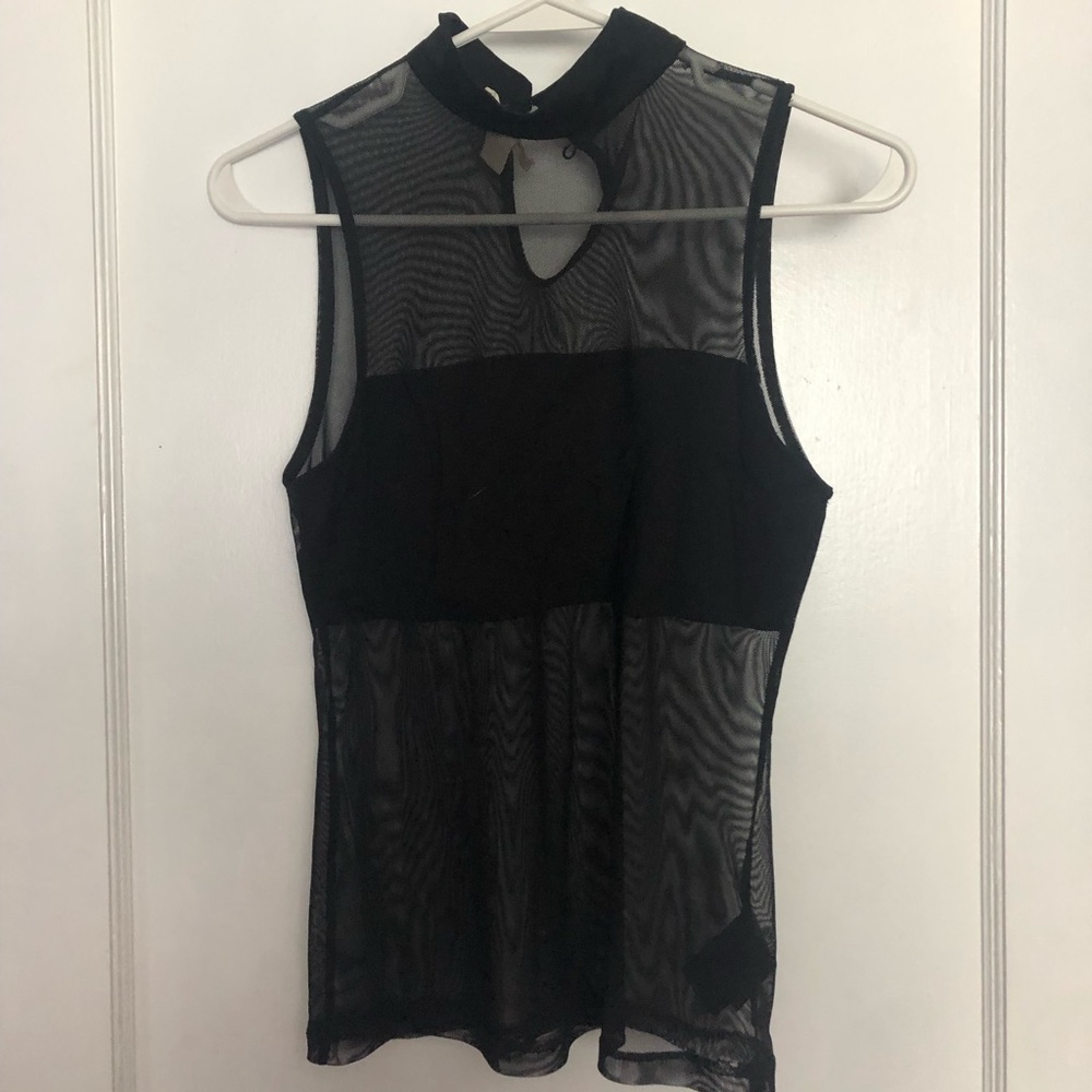 mesh tank top